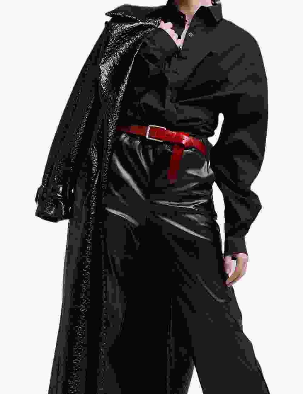 Full Sleeve Leather Coat