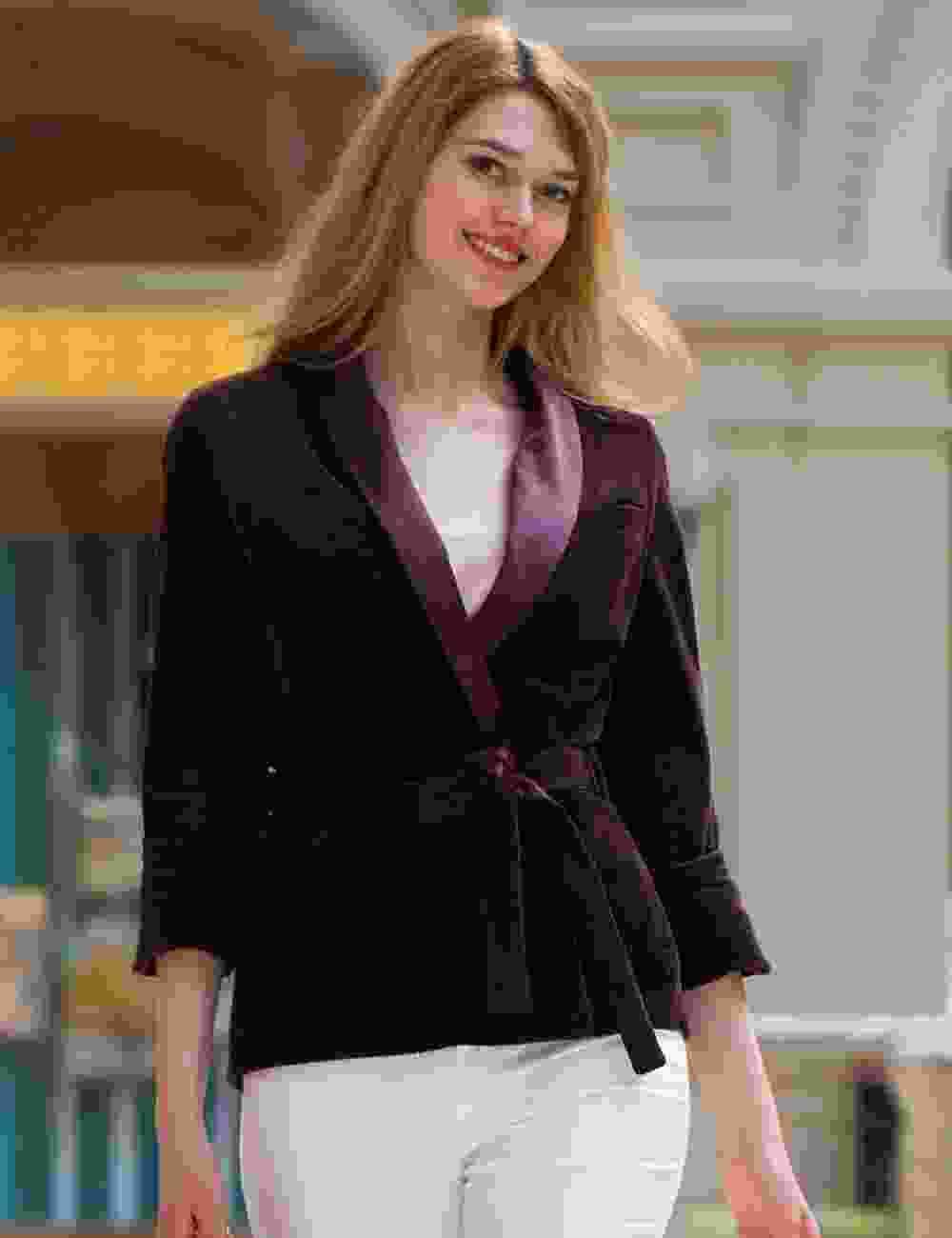 Velvet Smoking Jacket