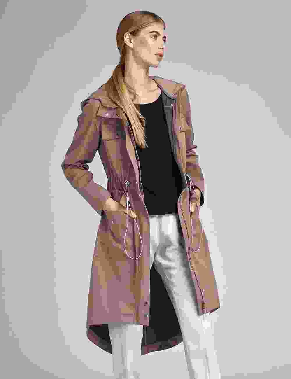 Women's Long Rain Coat